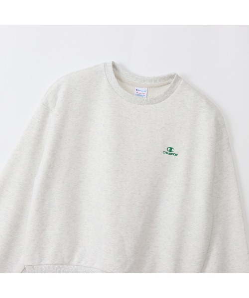 Champion(チャンピオン)の「チャンピオン CREW NECK SWEATSHIRT_(スウェット・レディース・ホワイト/ライトグレー/ダークグリーン/チャコールグレー/ダークブルー・M/L)」の9枚目の写真