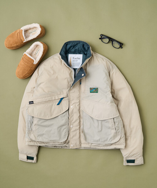 FREAK'S STORE(フリークスストア)の「Foxfire/フォックスファイヤー Padding New Destination Jacket Women's/パディング ニューデスティネーションジャケット / 配色中綿ブルゾン(その他アウター・レディース・ナチュラル/ネイビー/ブラック・フリ-)」の6枚目の写真