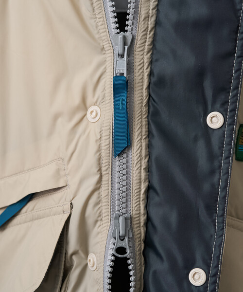 FREAK'S STORE(フリークスストア)の「Foxfire/フォックスファイヤー Padding New Destination Jacket Women's/パディング ニューデスティネーションジャケット / 配色中綿ブルゾン(その他アウター・レディース・ナチュラル/ネイビー/ブラック・フリ-)」の18枚目の写真