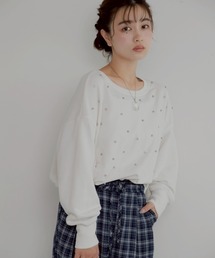 jumelle（ジュメロ）の「bijou sweat（Tシャツ/カットソー・レディース）」