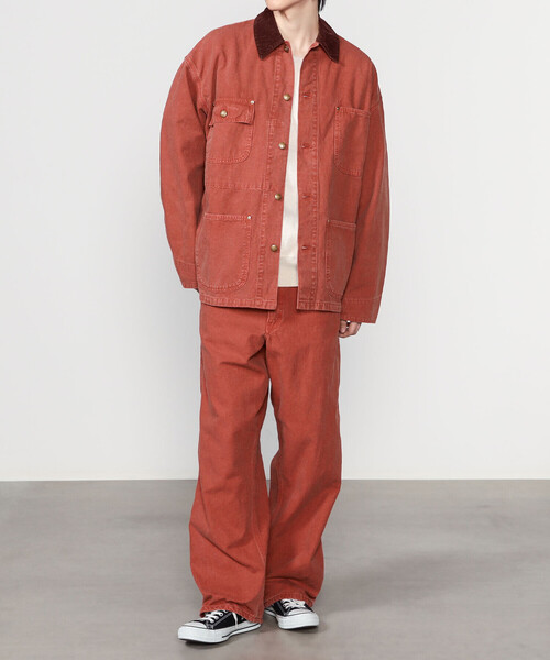 orSlow(オアスロウ)の「orSlow | DAD'S FIT OXFORD PAINTER PANTS MEN(その他パンツ・メンズ・レッド系その他・2/4/3)」の15枚目の写真