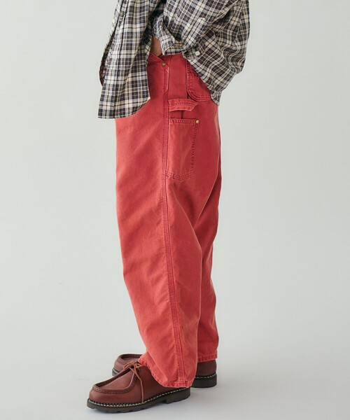orSlow(オアスロウ)の「orSlow | DAD'S FIT OXFORD PAINTER PANTS MEN(その他パンツ・メンズ・レッド系その他・2/4/3)」の19枚目の写真