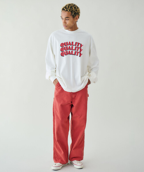 orSlow(オアスロウ)の「orSlow | DAD'S FIT OXFORD PAINTER PANTS MEN(その他パンツ・メンズ・レッド系その他・2/4/3)」の20枚目の写真