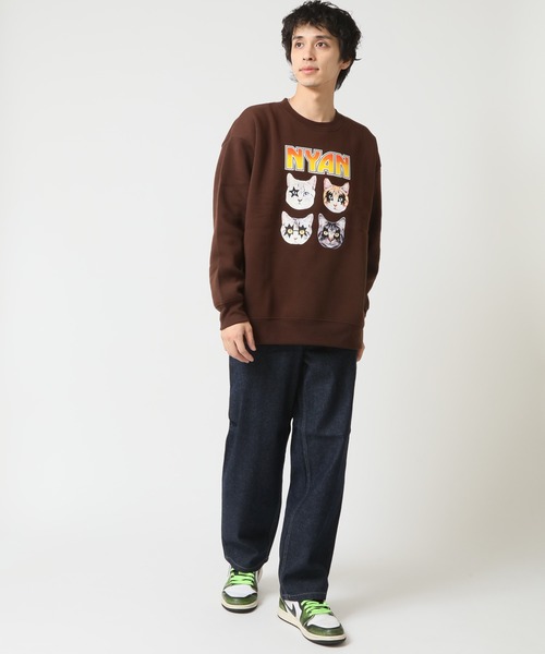 HANES(ヘインズ)の「【HANES/ヘインズ】ワイドフィットストレート ジーンズ / デニムパンツ(デニムパンツ・メンズ・インディゴブルー/ブルー/ライトブルー・S/M/L/LL)」の12枚目の写真