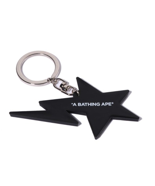 A BATHING APE（アベイシングエイプ）の「ABC CAMO STA RUBBER KEYCHAIN（キーホルダー・メンズ・ブルー/ピンク/グリーン・FREE）」の4枚目の写真