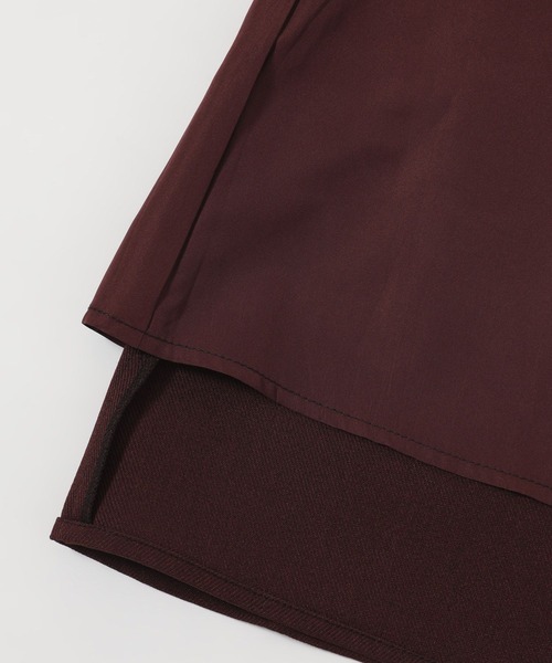HARE（ハレ）の「ハイショクステッチフレアスカート(HARE)（スカート・レディース・ボルドー/ブラック・FREE）」の13枚目の写真