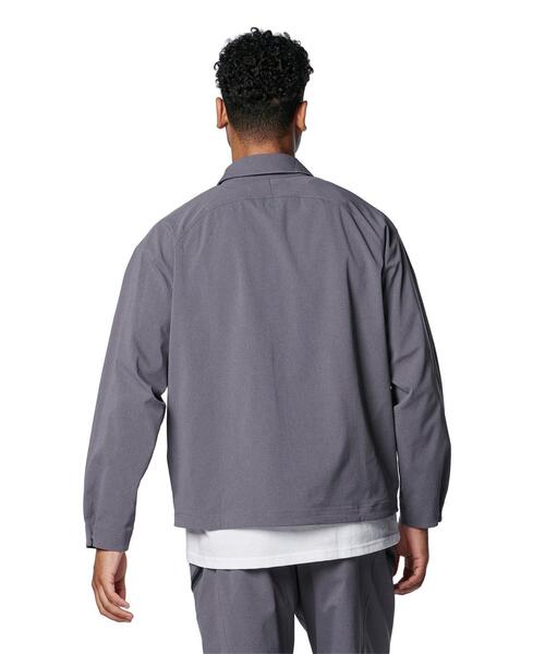 UNDER ARMOUR(アンダーアーマー)の「UAアンストッパブル エアベント ジャケット(トレーニング/メンズ)(その他アウター・メンズ・グレー×ホワイト・L/S/M)」の2枚目の写真