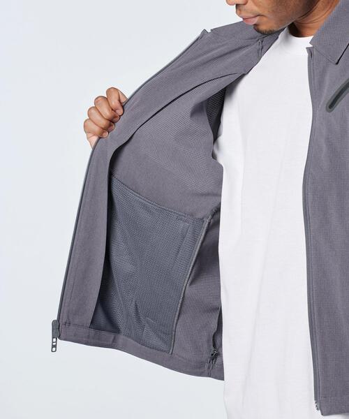 UNDER ARMOUR(アンダーアーマー)の「UAアンストッパブル エアベント ジャケット(トレーニング/メンズ)(その他アウター・メンズ・グレー×ホワイト・L/S/M)」の5枚目の写真