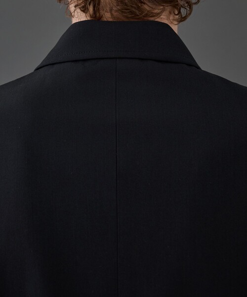 UNITED TOKYO(ユナイテッドトウキョウ)の「CLEAR WOOL ジップブルゾン(ブルゾン・メンズ・ブラック/グレイッシュベージュ・1/2)」の9枚目の写真