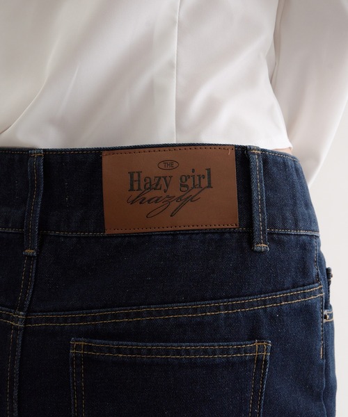 hazyl(ヘイジル)の「stitch denim skirt / ステッチデニムスカート(スカート・レディース・ブラック/ブルー・SMALL/MEDIUM)」の20枚目の写真