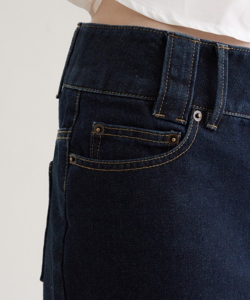 hazyl(ヘイジル)の「stitch denim skirt / ステッチデニムスカート(スカート・レディース・ブラック/ブルー・SMALL/MEDIUM)」の21枚目の写真