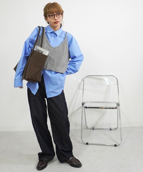 gossara(ゴサラ)の「ニットキャミソール(キャミソール・レディース・グレー/ベージュ・FREE)」の14枚目の写真