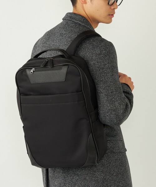 SHIPS Colors:レザーコンビ バックパック（バックパック/リュック