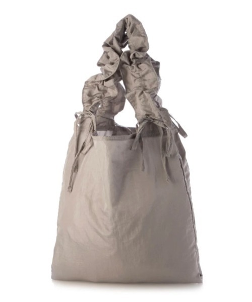 CACHELLIE（カシェリエ）の「GATHER RIBBON TOTE（トートバッグ・レディース・イエロー/ベージュ/ミント/グレー・FREE）」の7枚目の写真