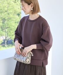 サイドスリットダンボールプルオーバー