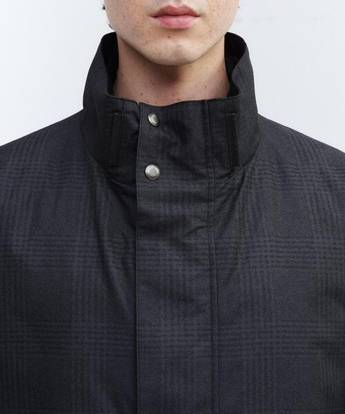 TAKEO KIKUCHI（タケオキクチ）の「【3WAY】グレンチェック ダウンライナー ブルゾン（ブルゾン・メンズ・ブラック系1/ライトグレー系1/ネイビー系1・01/02/03/04）」の22枚目の写真