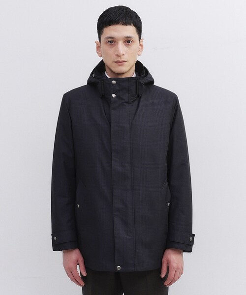 TAKEO KIKUCHI（タケオキクチ）の「【3WAY】グレンチェック ダウンライナー ブルゾン（ブルゾン・メンズ・ブラック系1/ライトグレー系1/ネイビー系1・01/02/03/04）」の7枚目の写真