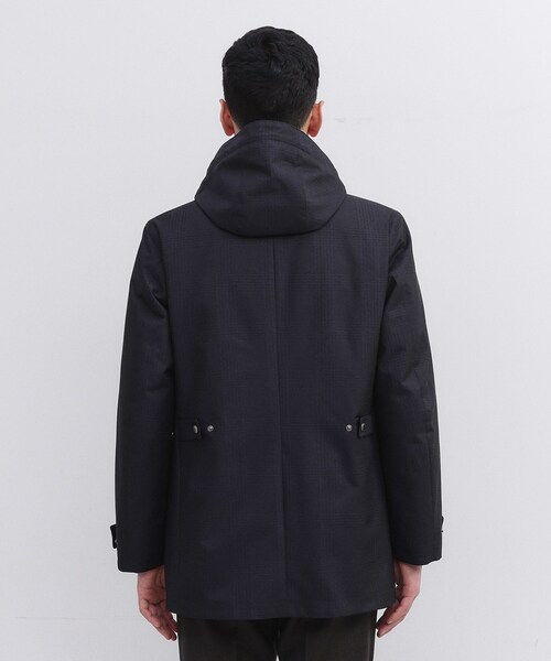 TAKEO KIKUCHI（タケオキクチ）の「【3WAY】グレンチェック ダウンライナー ブルゾン（ブルゾン・メンズ・ブラック系1/ライトグレー系1/ネイビー系1・01/02/03/04）」の9枚目の写真