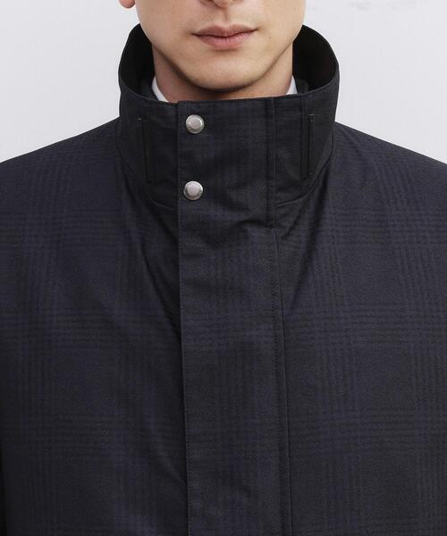 TAKEO KIKUCHI（タケオキクチ）の「【3WAY】グレンチェック ダウンライナー ブルゾン（ブルゾン・メンズ・ブラック系1/ライトグレー系1/ネイビー系1・01/02/03/04）」の11枚目の写真