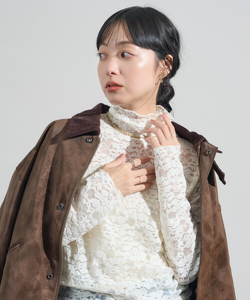 トップス $ 起毛レーストップス/シアートップス（Tシャツ/カットソー）｜FREAK'S