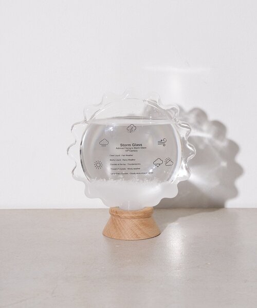 BIRTHDAY BAR(バースデイバー)の「STORM GLASS sansan sun ストームグラス 太陽(インテリア雑貨・レディース・クリア・0)」の10枚目の写真