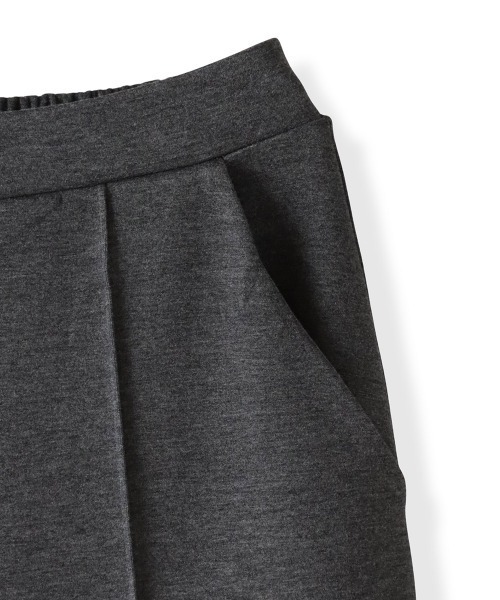 la.f…（ラエフ）の「【WEB限定】"もっちり素材"ダンボールワイドパンツ≪手洗い可能≫（その他パンツ・レディース・ライトグレー/ブラック/ブラウン・9号）」の9枚目の写真