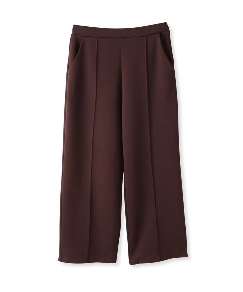 la.f…（ラエフ）の「【WEB限定】"もっちり素材"ダンボールワイドパンツ≪手洗い可能≫（その他パンツ・レディース・ライトグレー/ブラック/ブラウン・9号）」の14枚目の写真