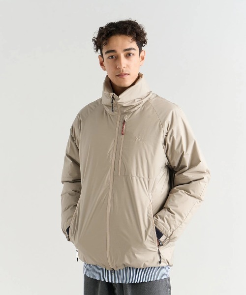 go slow caravan（ゴースローキャラバン）の「NANGA/ナンガ　AURORA TEX STAND COLLAR DOWN JACKET（ダウンジャケット/コート・メンズ・ブラック/ベージュ・MEDIUM/LARGE/X-LARGE）」の12枚目の写真