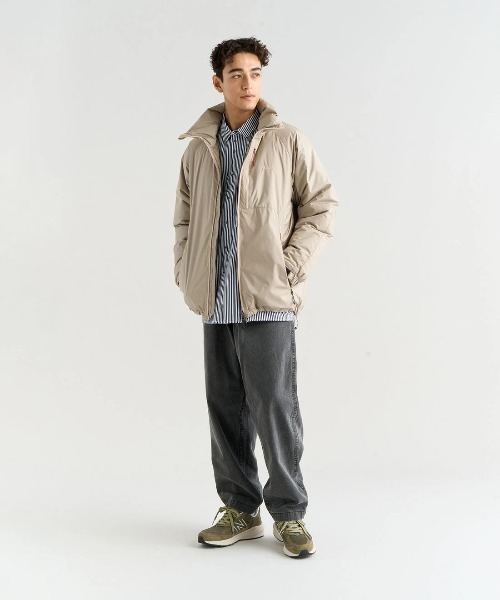 go slow caravan（ゴースローキャラバン）の「NANGA/ナンガ　AURORA TEX STAND COLLAR DOWN JACKET（ダウンジャケット/コート・メンズ・ブラック/ベージュ・MEDIUM/LARGE/X-LARGE）」の17枚目の写真