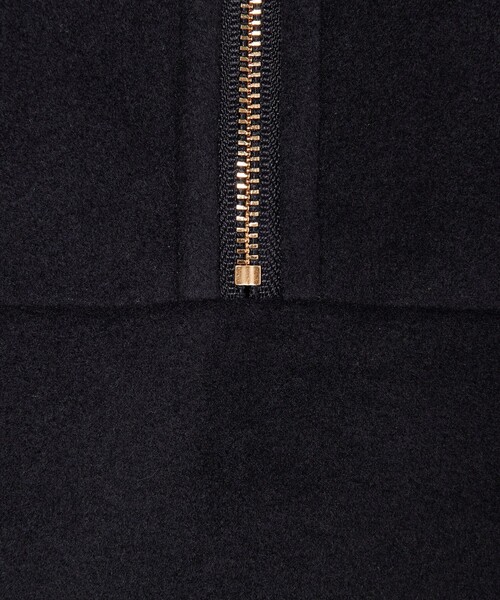 conte(コンテ)の「<conte>フリース ジップ プルオーバー(Tシャツ/カットソー・レディース・オフホワイト/ネイビー・FREE)」の17枚目の写真