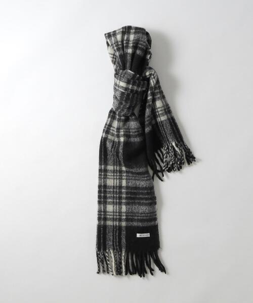 tk.TAKEO KIKUCHI(ティーケータケオキクチ)の「アソートボリュームシャギーマフラー(マフラー・メンズ・ブラウン系その他2/ベージュ系1/ブラック/ピンク/ブルー系1/ブラック系1/オフホワイト・00)」の4枚目の写真