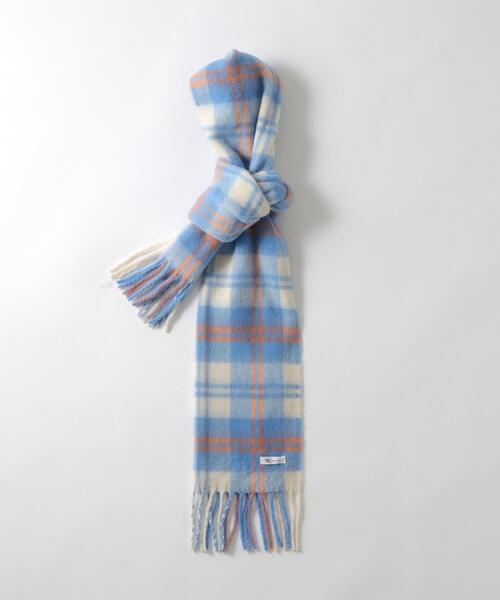 tk.TAKEO KIKUCHI(ティーケータケオキクチ)の「アソートボリュームシャギーマフラー(マフラー・メンズ・ブラウン系その他2/ベージュ系1/ブラック/ピンク/ブルー系1/ブラック系1/オフホワイト・00)」の7枚目の写真