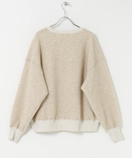 かぐれ　ボアプルオーバー　ベージュ かぐれ（カグレ）の「ウールボアプルオーバー（その他トップス）」 - WEAR
