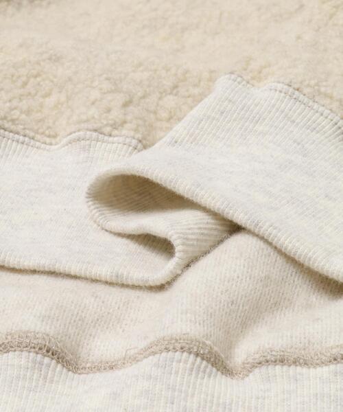 かぐれ（カグレ）の「ウールボアプルオーバー（その他トップス・レディース・チャコールグレー/ライトベージュ・FREE）」の17枚目の写真