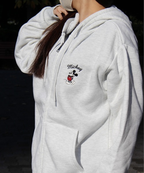セール】【DISNEY/ディズニー】ミッキーマウス軽ボアスウェットワン