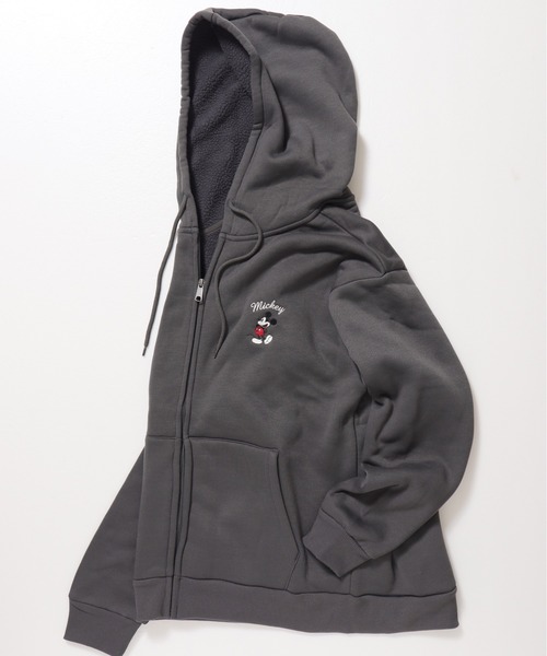 セール】【DISNEY/ディズニー】ミッキーマウス軽ボアスウェットワン