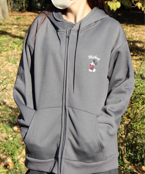 セール】【DISNEY/ディズニー】ミッキーマウス裏ボアスウェットワン