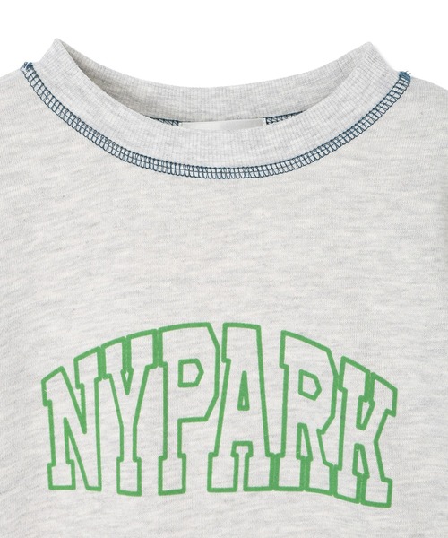 Piet(ピエット)の「【軽量】カレッジロゴスウェット(スウェット・キッズ・ネイビー/グレー/オフホワイト/ピンク・110/100/130/120)」の7枚目の写真