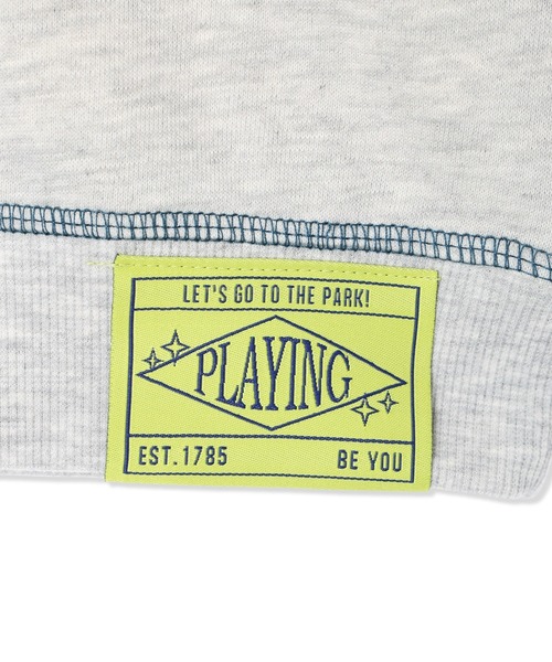 Piet(ピエット)の「【軽量】カレッジロゴスウェット(スウェット・キッズ・ネイビー/グレー/オフホワイト/ピンク・110/100/130/120)」の11枚目の写真