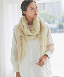 IMC（アイエムシー）の「カシミヤ100％ 無地 エアリーストール（ストール/ショール）」