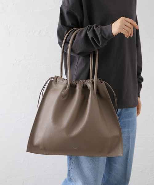 blancle（ブランクレ）の「blancle/ブランクレ italy cow big tote（トートバッグ・レディース・ベージュ系その他/ブラック・FREE）」の19枚目の写真