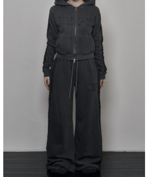 KHAKIPOINT(カーキポイント)の「Pigment Sweat Pants (charcoal)(スウェットパンツ・レディース・その他・FREE)」の1枚目の写真