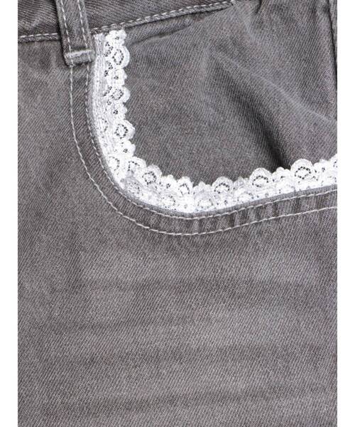 merry jenny（メリージェニー）の「バレルレッグリボンデニムパンツ（デニムパンツ・レディース・グレー/ブルー・FREE）」の22枚目の写真