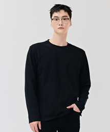 男性ベーシック長袖Tシャツ-DEZK5101B03