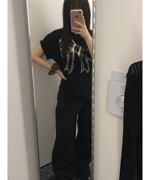 MUSINSA STANDARD WOMAN（ムシンサスタンダードウーマン）の「ウィメンズブライトナイロンパラシュートパンツ[ピンク]（その他パンツ・レディース・その他・30/24/26/28）」の10枚目の写真