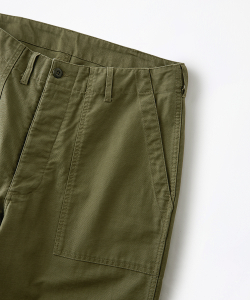 OUTSTANDING（アウトスタンディング）の「BACK SATIN FATIGUE PANTS(ORIGINAL FIT)_WASHED OLIVE（その他パンツ・メンズ・その他・SMALL/MEDIUM/LARGE）」の20枚目の写真