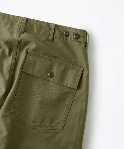 OUTSTANDING（アウトスタンディング）の「BACK SATIN FATIGUE PANTS(ORIGINAL FIT)_WASHED OLIVE（その他パンツ・メンズ・その他・SMALL/MEDIUM/LARGE）」の21枚目の写真