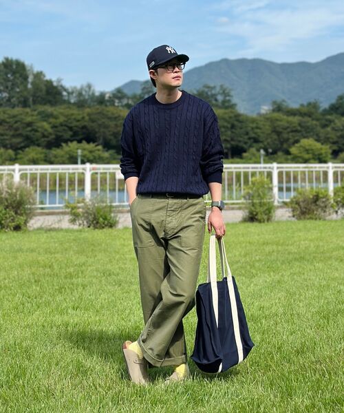 OUTSTANDING（アウトスタンディング）の「BACK SATIN FATIGUE PANTS(ORIGINAL FIT)_WASHED OLIVE（その他パンツ・メンズ・その他・SMALL/MEDIUM/LARGE）」の8枚目の写真