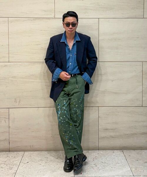 OUTSTANDING（アウトスタンディング）の「BACK SATIN FATIGUE PANTS(ORIGINAL FIT)_WASHED OLIVE（その他パンツ・メンズ・その他・SMALL/MEDIUM/LARGE）」の13枚目の写真