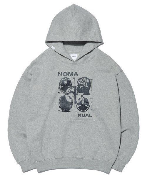 NOMANUAL(NOMANUAL)の「MRI HOODIE - MELANGE(パーカー・レディース・その他・SMALL/X-LARGE)」の1枚目の写真